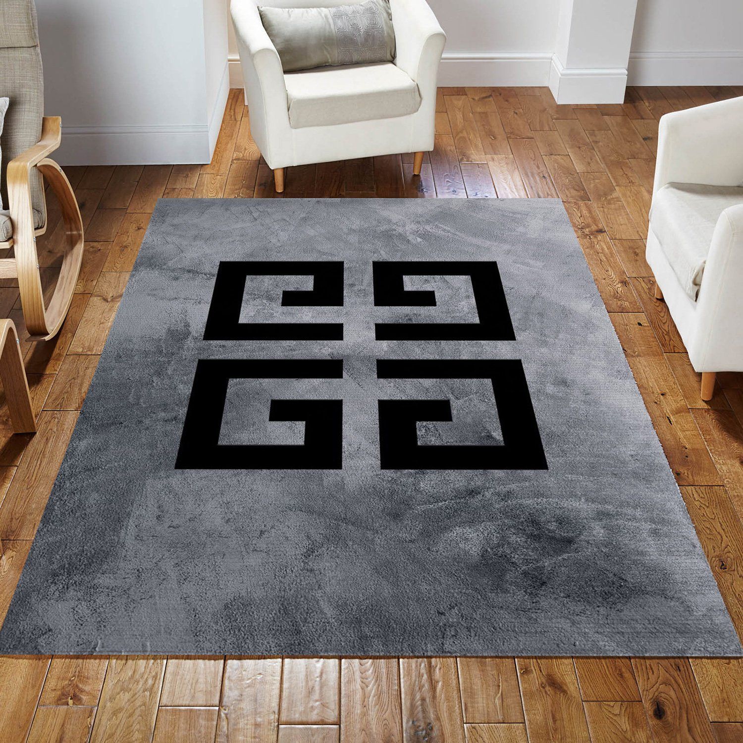 Givenchy Rug Fashion Brand Rug Home Decor Floor Decor - Indoor Outdoor Rugs 3