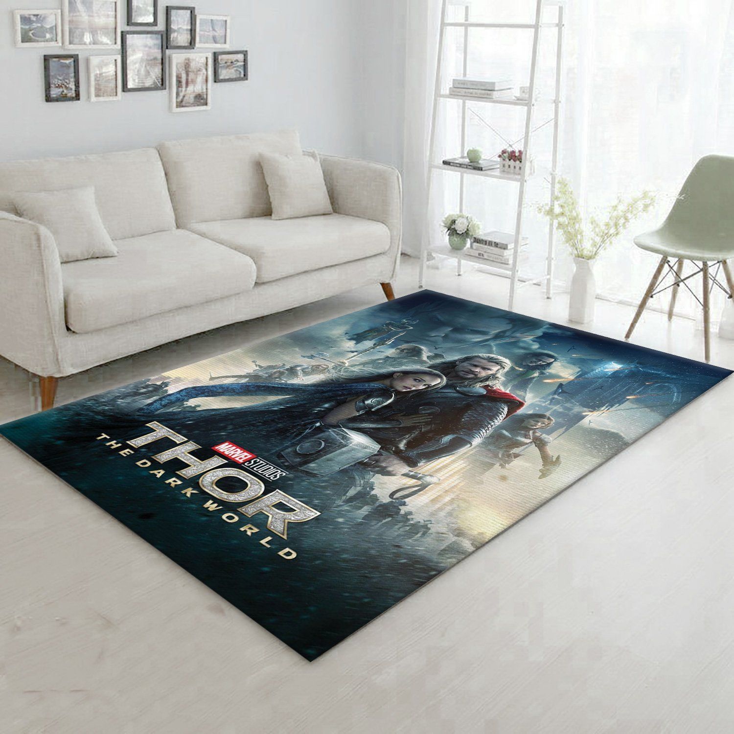 Thor The Dark World Movie Area Rug For Christmas, Kitchen Rug, Home Decor Floor Decor - Indoor Outdoor Rugs 2