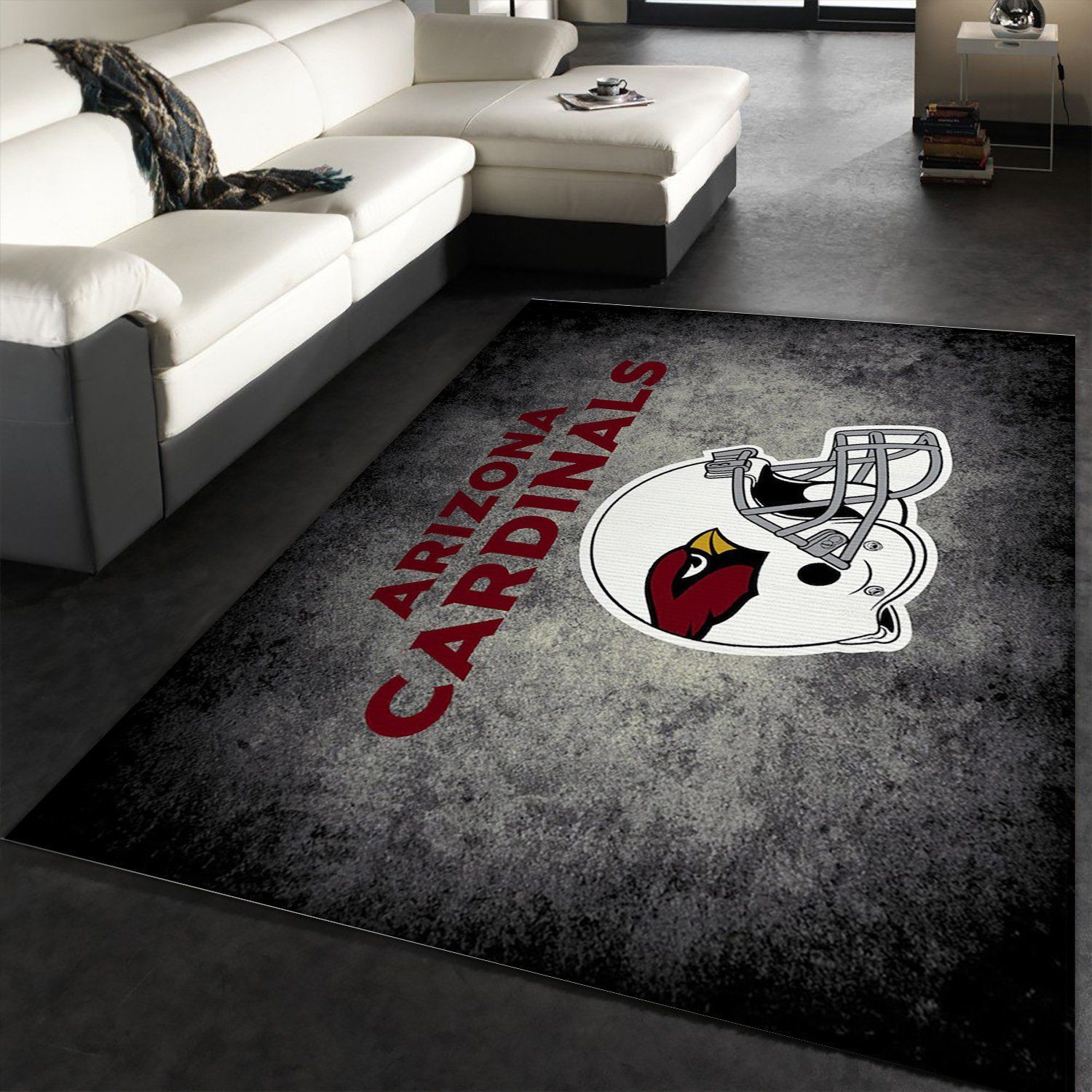 Arizona Cardinals Imperial Distressed Rug NFL Team Logos Area Rug, Living room and bedroom Rug, US Gift Decor - Indoor Outdoor Rugs 1