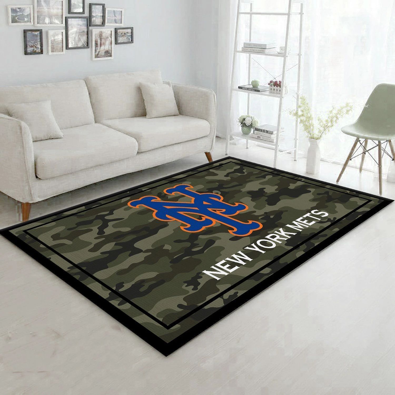 New York Mets MLB Baseball Area Rug MLB251089 Baseball Floor Decor The US Decor - Indoor Outdoor Rugs 1