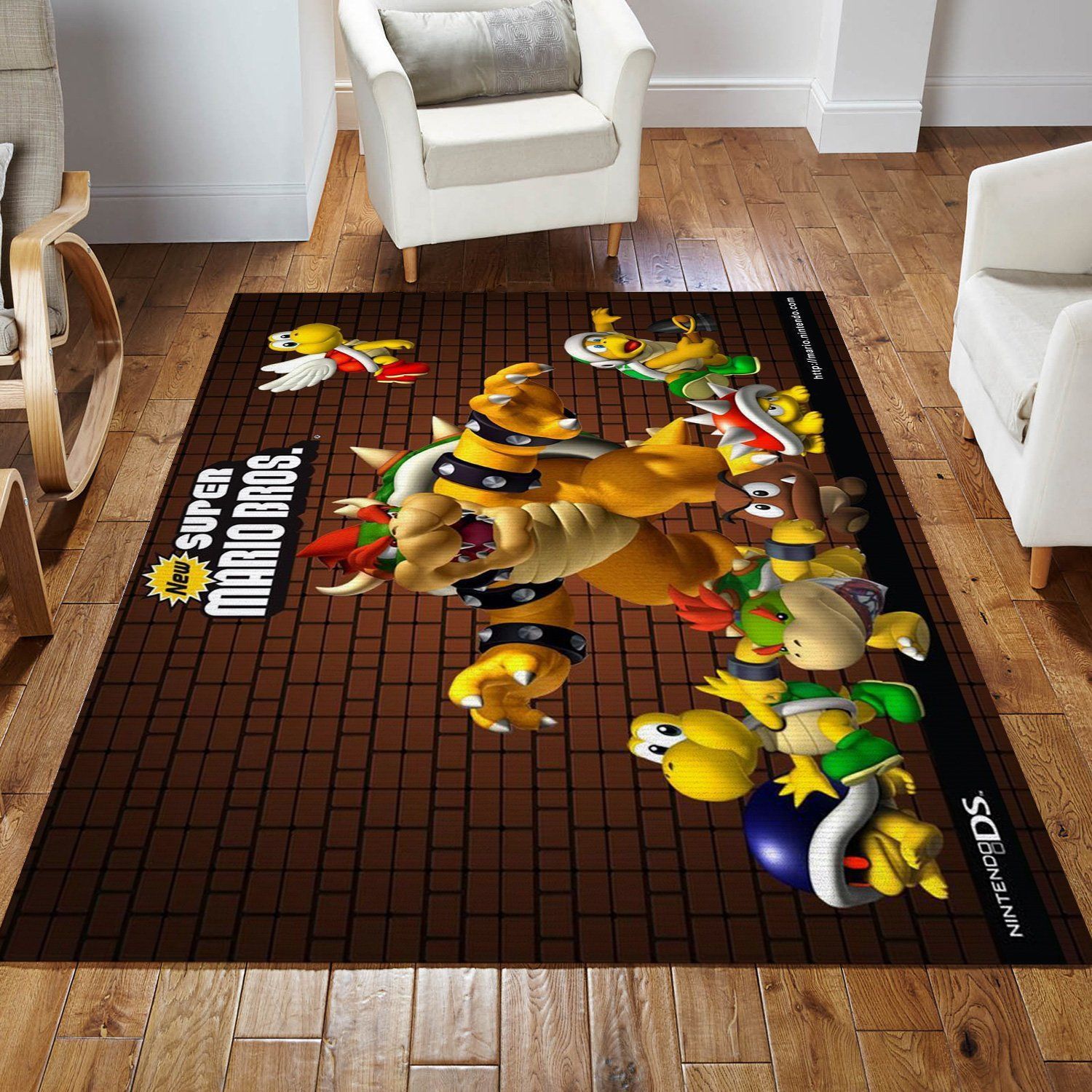 Mario Ver9 Area Rug For Christmas Living Room Rug Family Gift US Decor - Indoor Outdoor Rugs 3