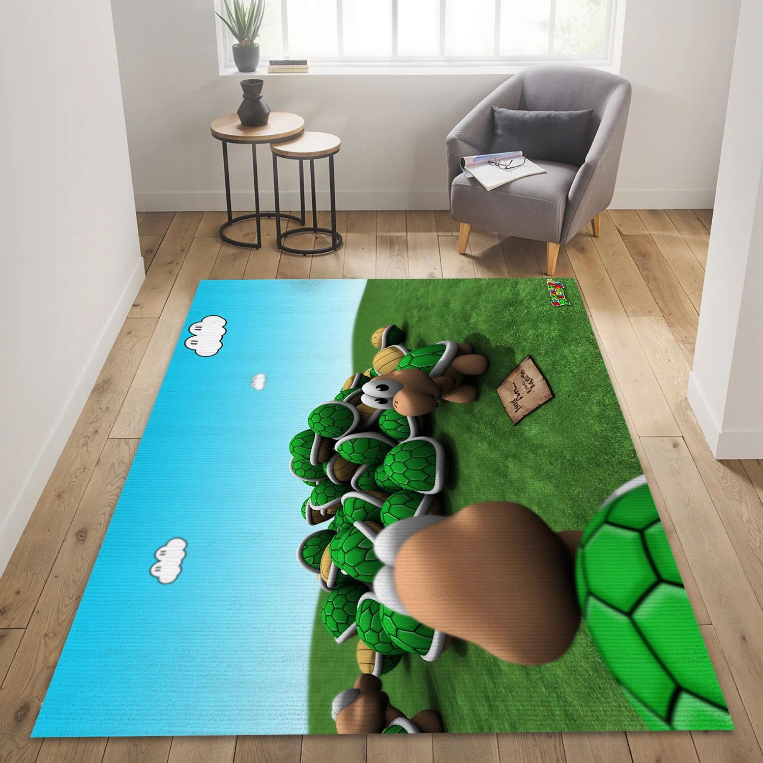 Super Mario Bros Gaming Area Rug, Area Rug - Home Decor Floor Decor - Indoor Outdoor Rugs 1