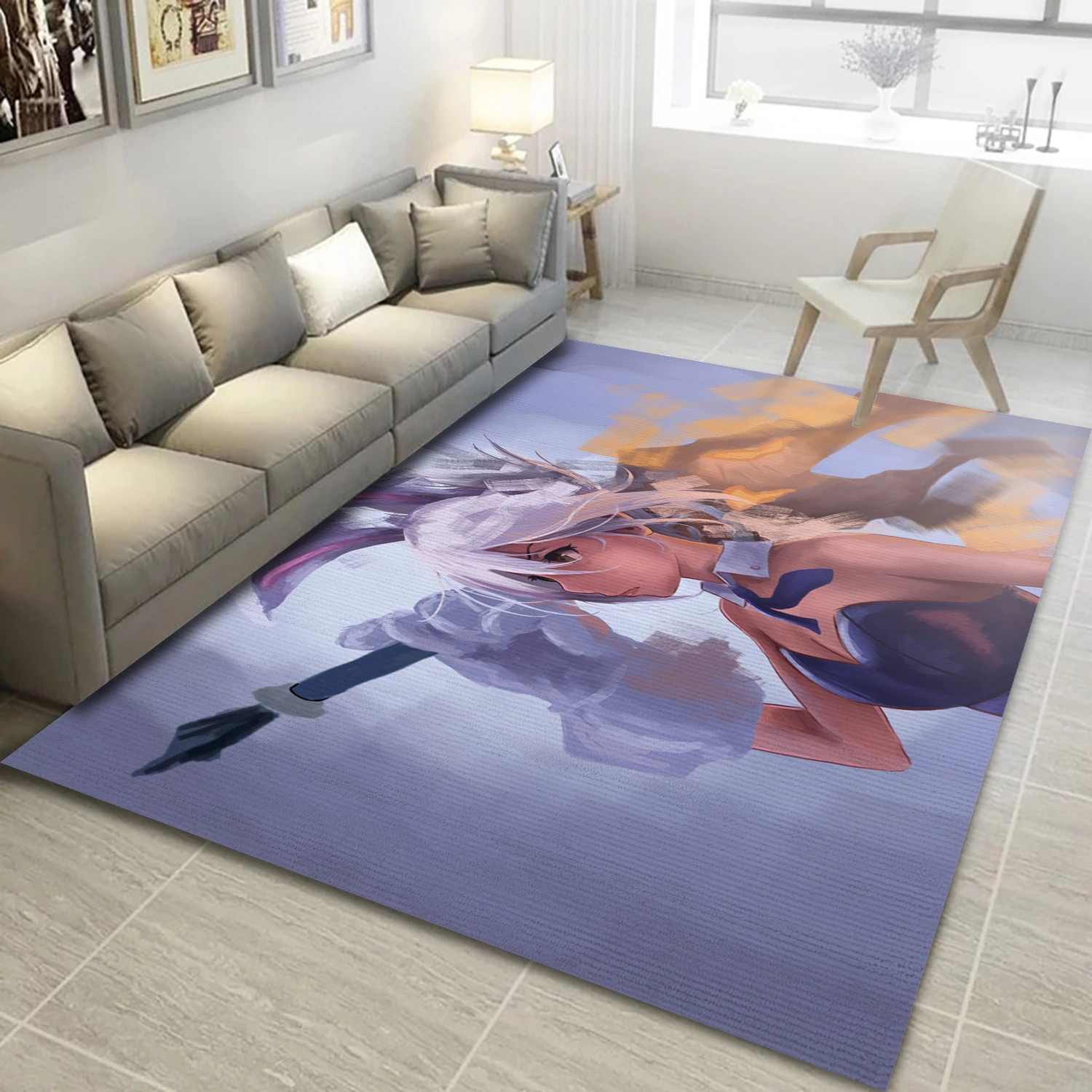 Riven League Of Legends Video Game Area Rug For Christmas, Living Room Rug - Family Gift US Decor - Indoor Outdoor Rugs 2