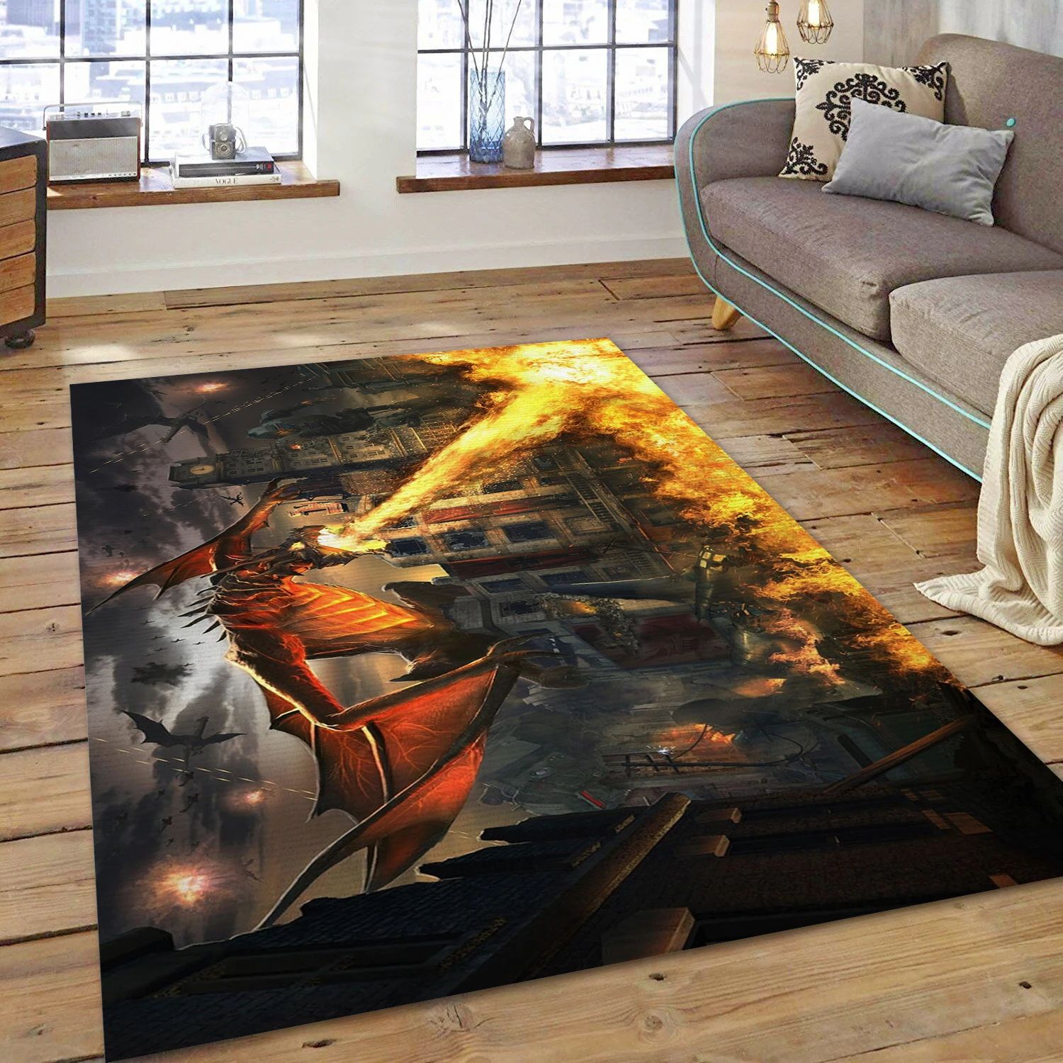 Call Of Duty Black Ops Iii Video Game Area Rug For Christmas, Living Room Rug - Home Decor Floor Decor - Indoor Outdoor Rugs 3