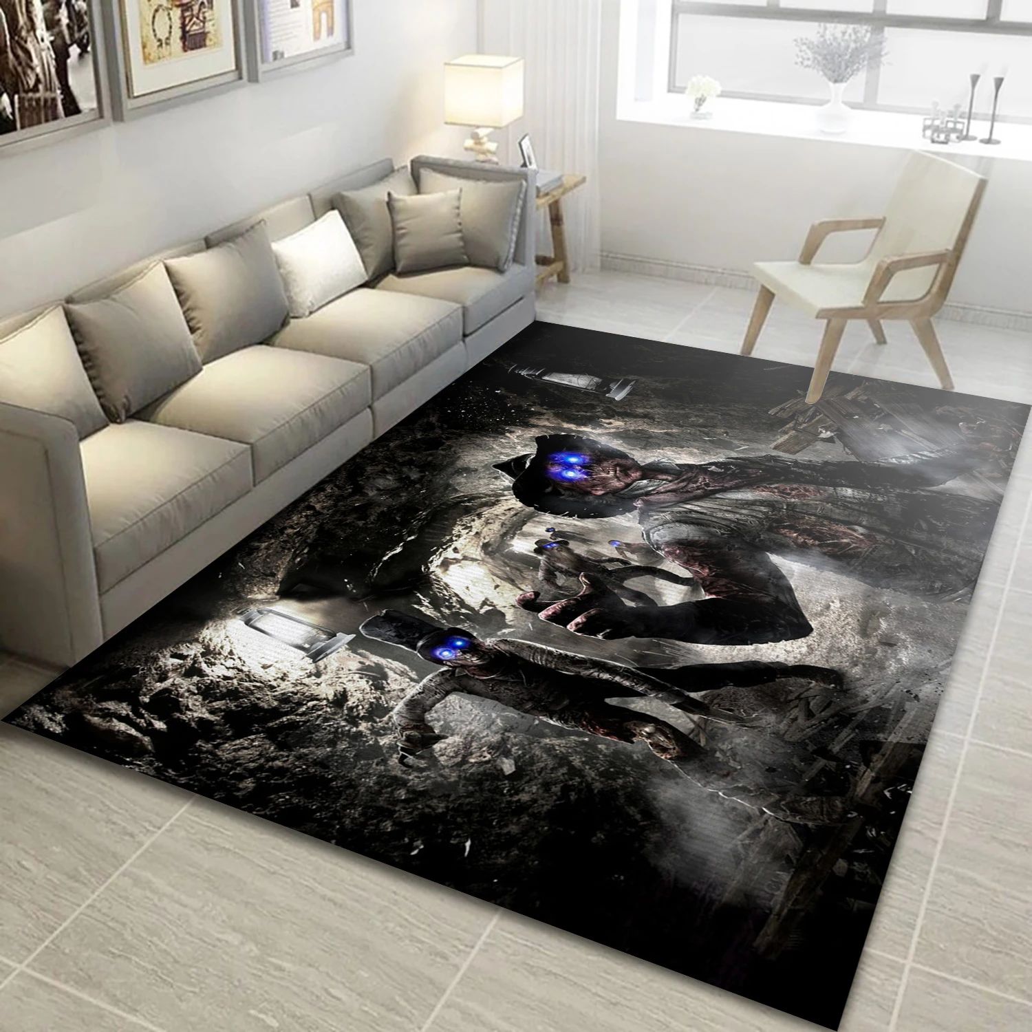 Call Of Duty Black Ops Ii Video Game Area Rug For Christmas, Area Rug - Home Decor Floor Decor - Indoor Outdoor Rugs 3