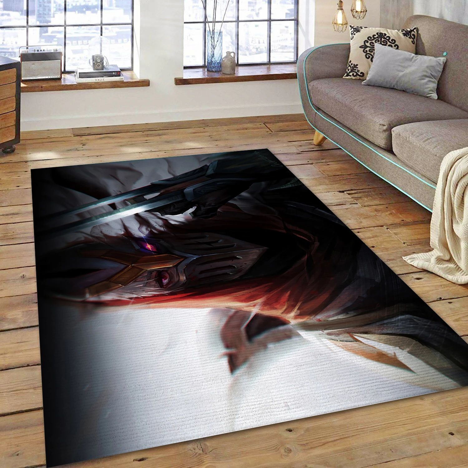 Zed League Of Legends Game Area Rug Carpet, Bedroom Rug - Christmas Gift Decor - Indoor Outdoor Rugs 2