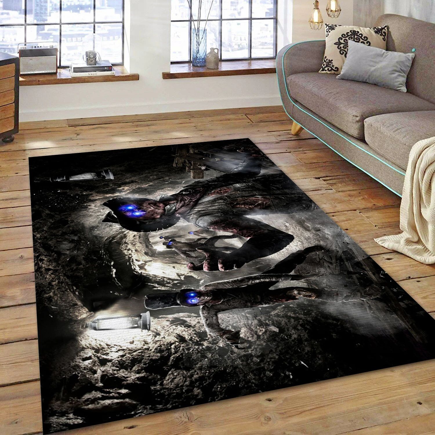 Call Of Duty Black Ops Ii Video Game Area Rug For Christmas, Area Rug - Home Decor Floor Decor - Indoor Outdoor Rugs 1