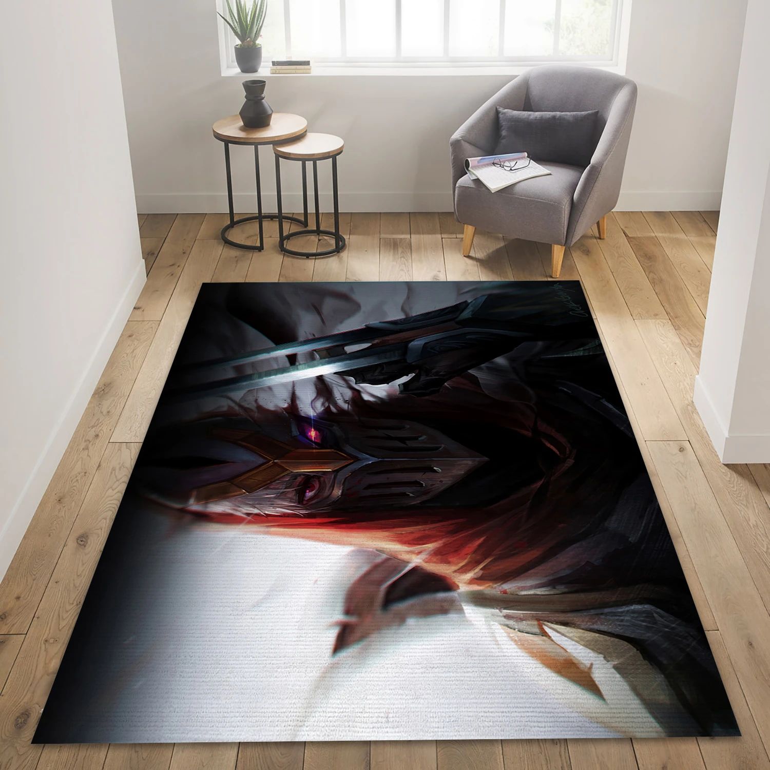 Zed League Of Legends Game Area Rug Carpet, Bedroom Rug - Christmas Gift Decor - Indoor Outdoor Rugs 1