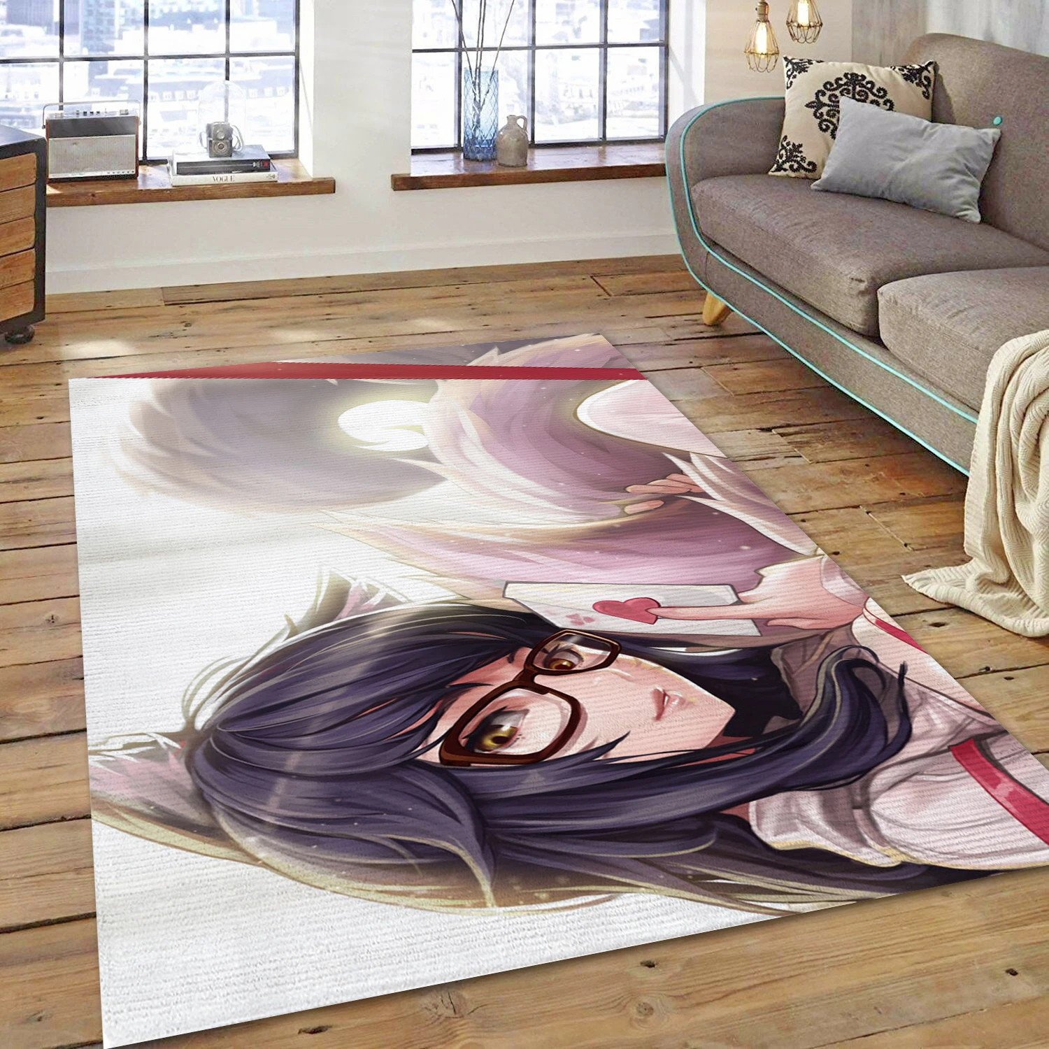 Ahri League Of Legends Game Area Rug Carpet, Living Room Rug - Family Gift US Decor - Indoor Outdoor Rugs 2