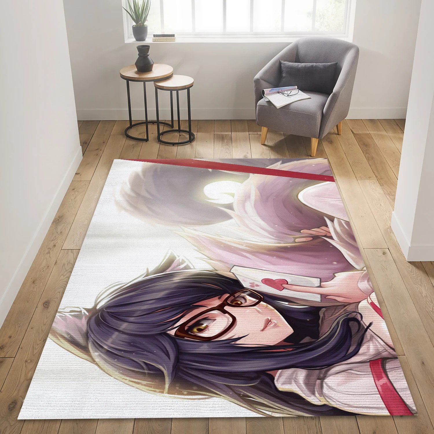 Ahri League Of Legends Game Area Rug Carpet, Living Room Rug - Family Gift US Decor - Indoor Outdoor Rugs 3