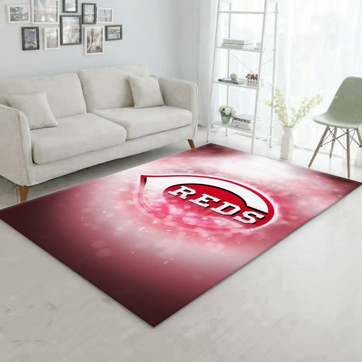 Cincinnati Reds NFL Rug Living Room Rug Home Decor Floor Decor - Indoor Outdoor Rugs 2