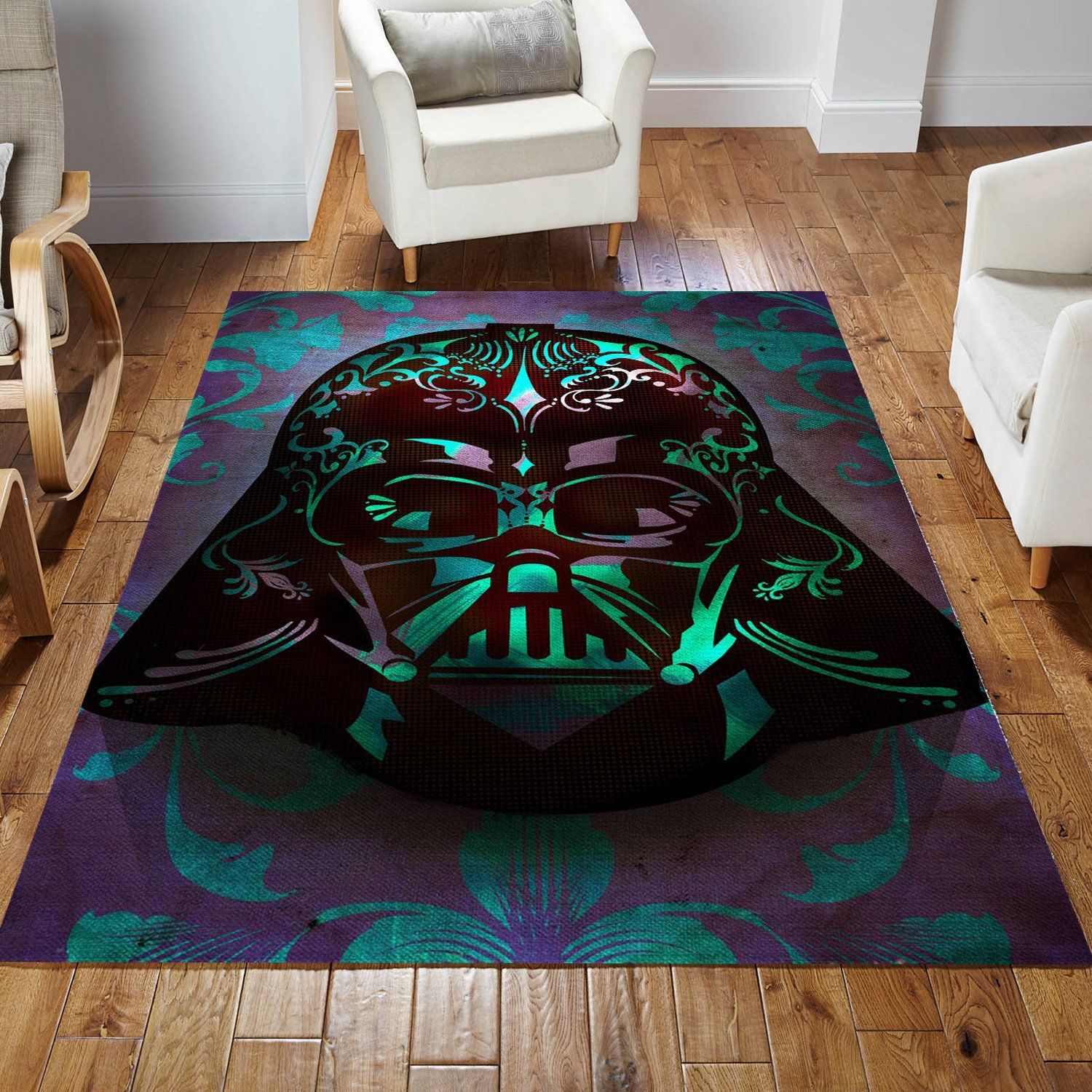Vader Fluid Rug Star Wars Visions Of Darth Vader Rug Home Decor Floor Decor - Indoor Outdoor Rugs 3