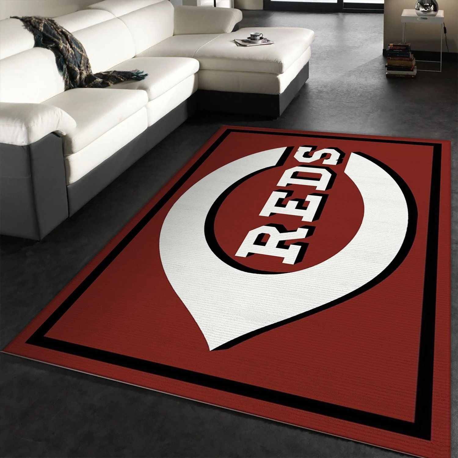 Cincinnati Reds Imperial Spirit MLB Rug Area Rug, Living room and bedroom Rug, Family Gift US Decor - Indoor Outdoor Rugs 1