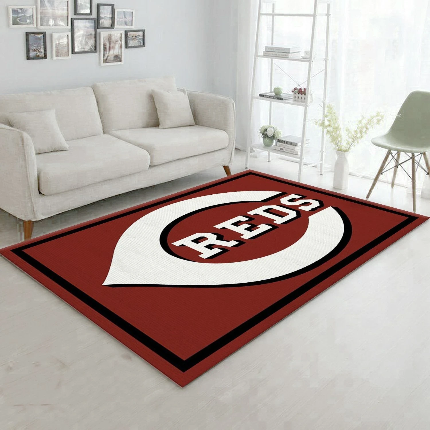 Cincinnati Reds Imperial Spirit MLB Rug Area Rug, Living room and bedroom Rug, Family Gift US Decor - Indoor Outdoor Rugs 2