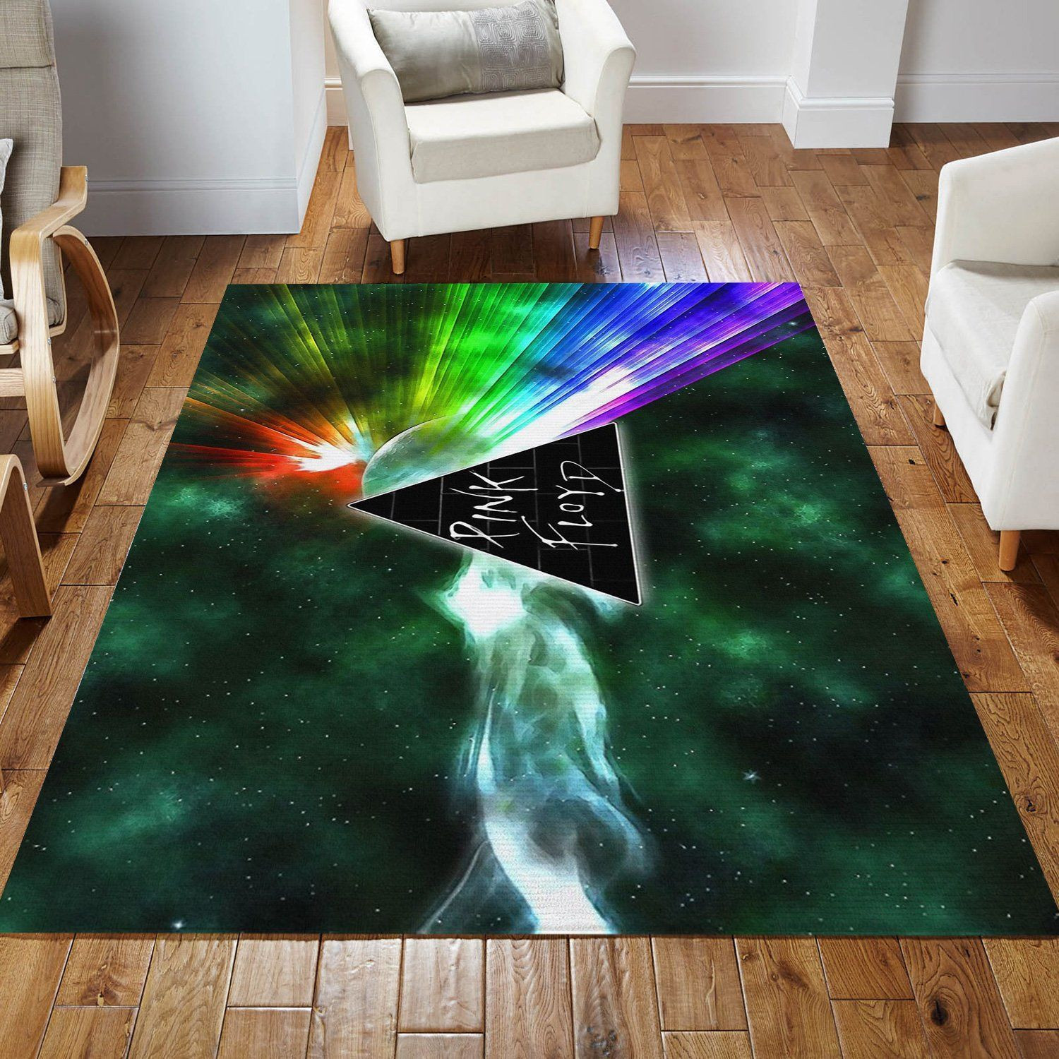 Pink Floyd Galaxy Rug Bedroom Rug Home US Decor - Indoor Outdoor Rugs 3