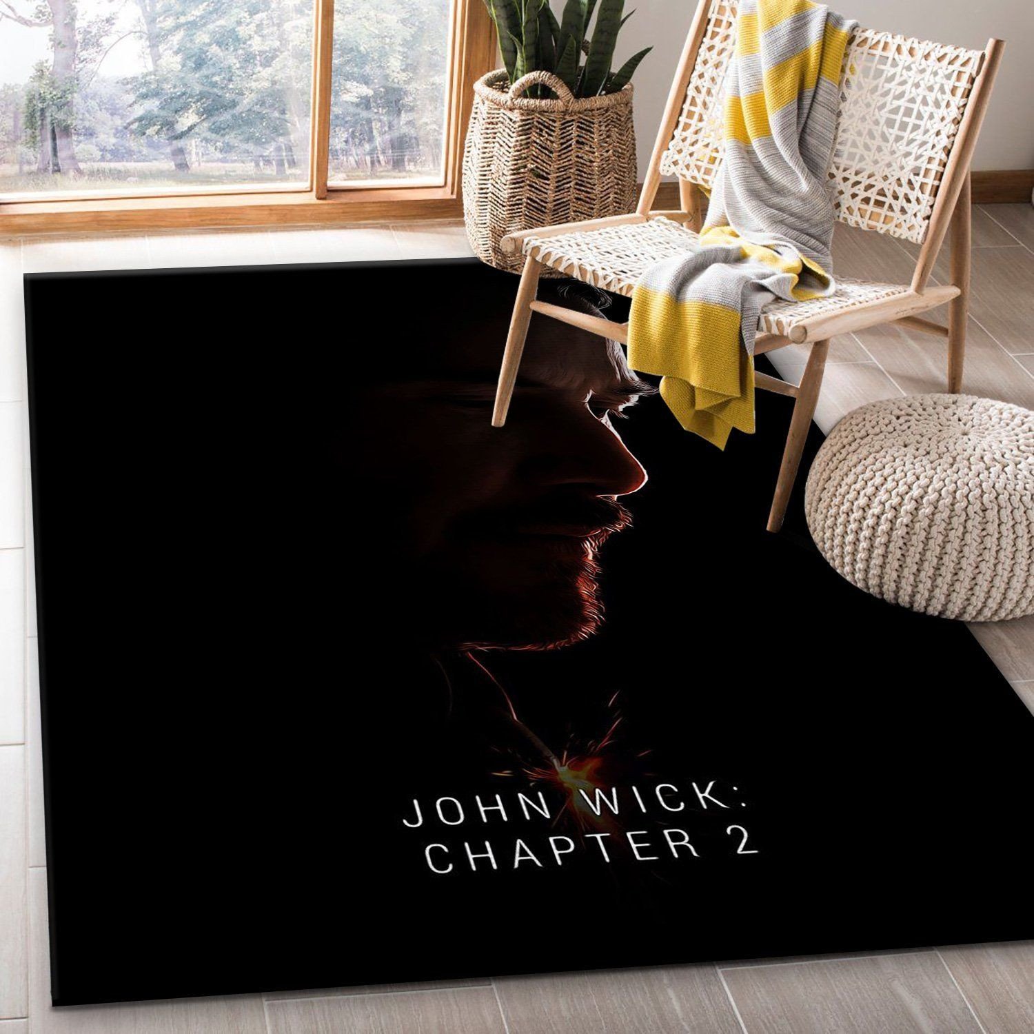 John Wick Chapter 2 2017 Rug Movie Rug Home US Decor - Indoor Outdoor Rugs 2