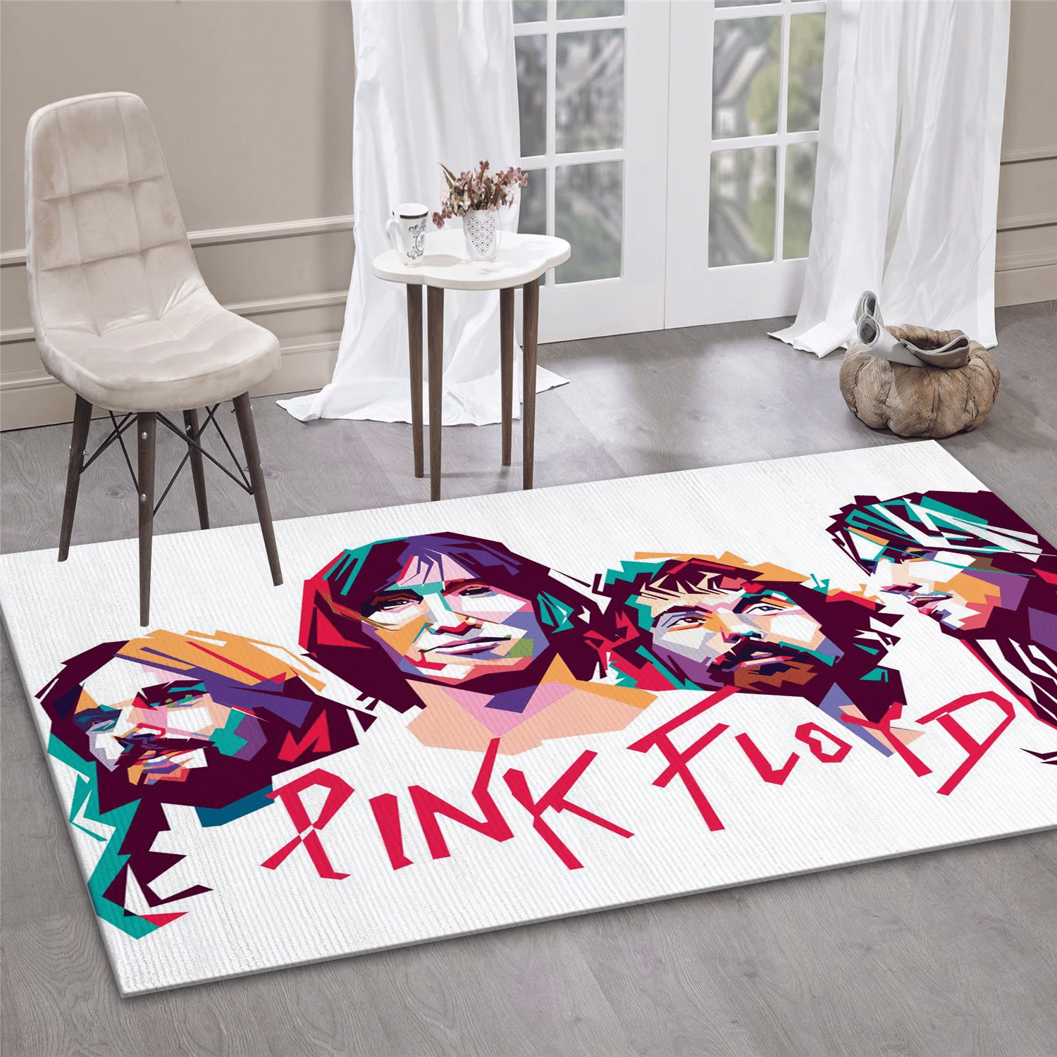 Pink Floyd Fulcolor Music Area Rug For Christmas, Living Room Rug - Floor Decor - Indoor Outdoor Rugs 1