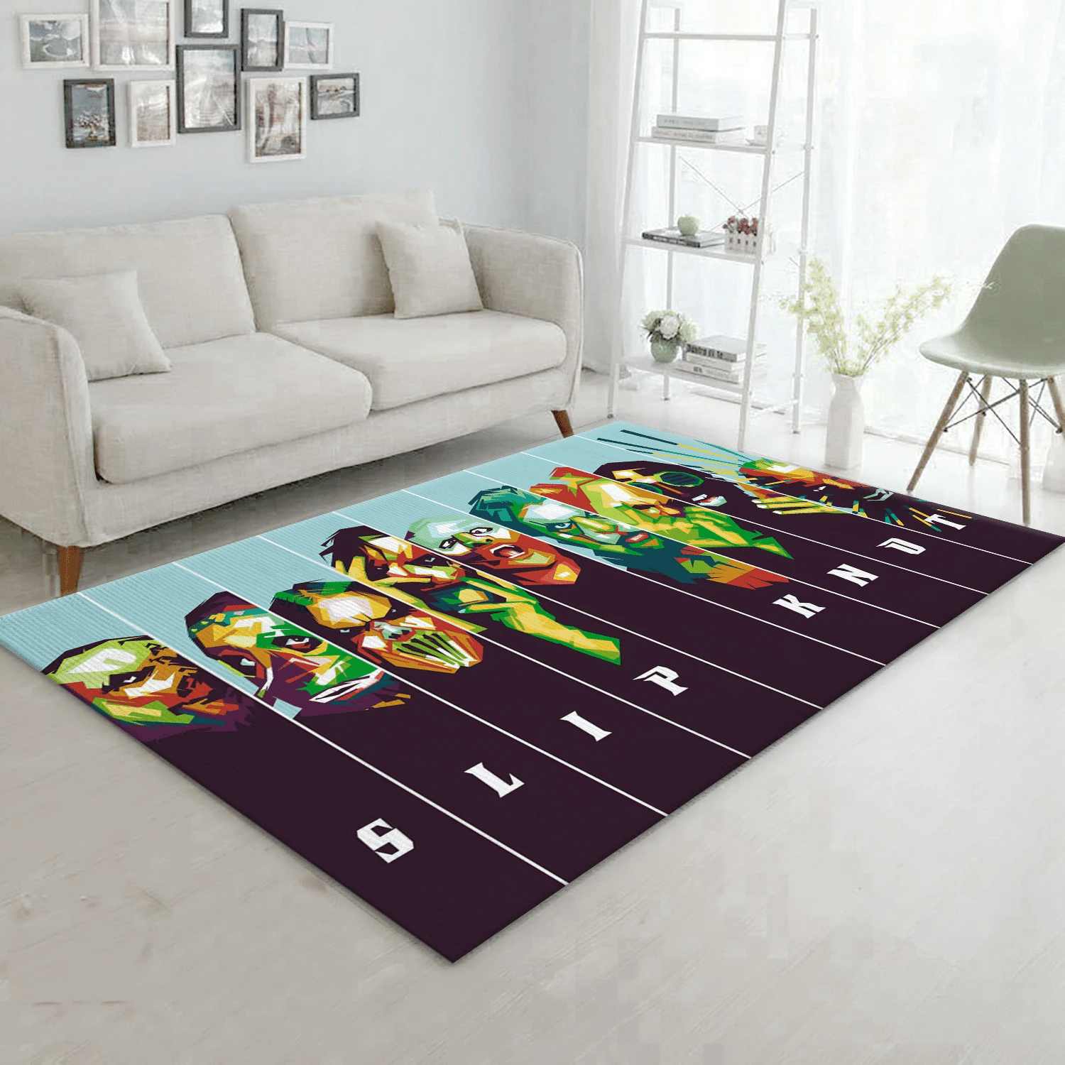 Slipknot Band Music Area Rug, Living Room  Rug - US Gift Decor - Indoor Outdoor Rugs 1