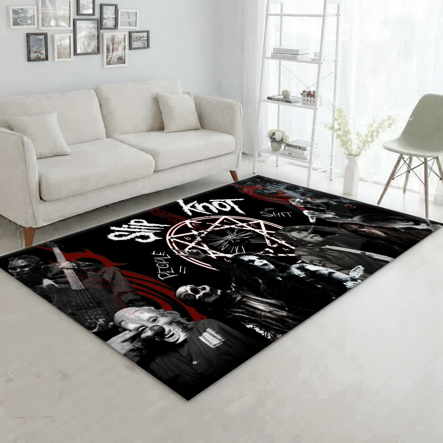 Slipknot 1 Music Area Rug, Living Room  Rug - Christmas Gift US Decor - Indoor Outdoor Rugs 1