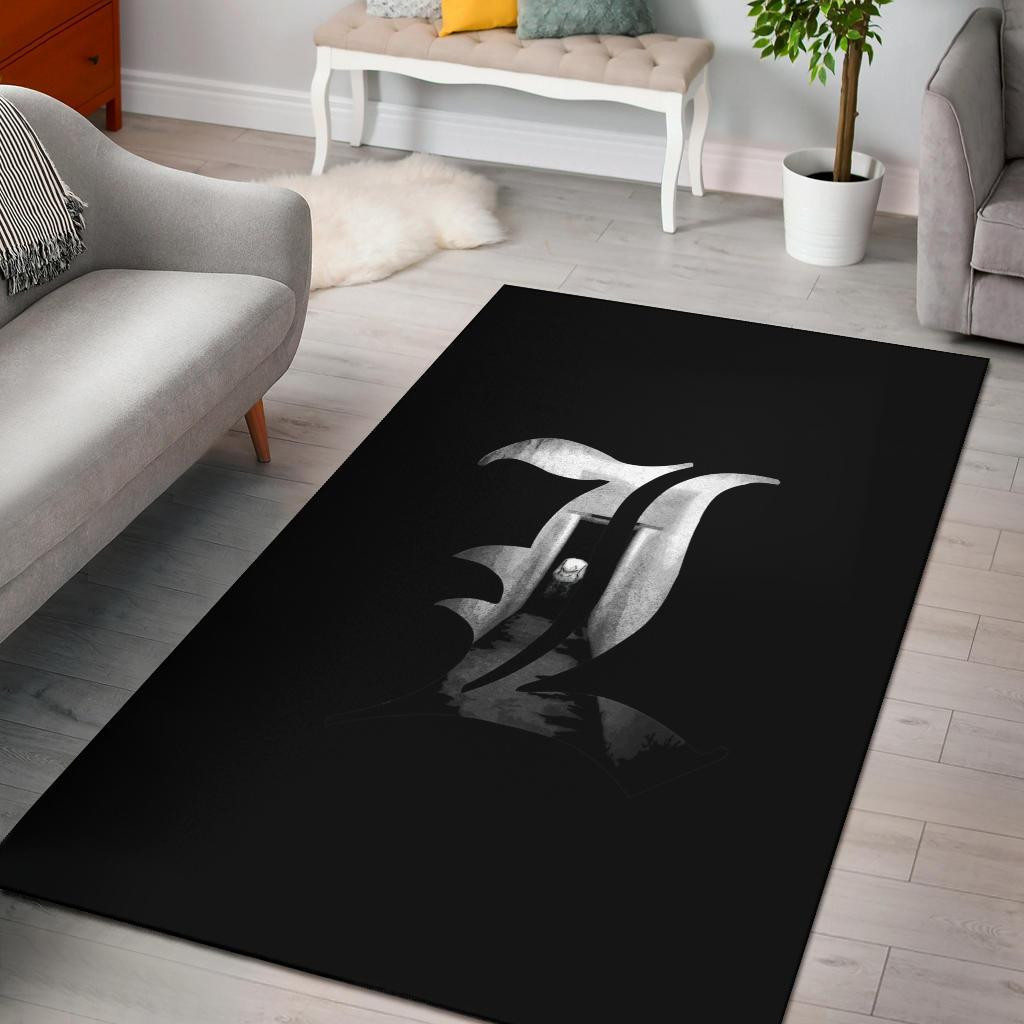 Death Note Logo Area Rug Chrismas Gift - Indoor Outdoor Rugs 1