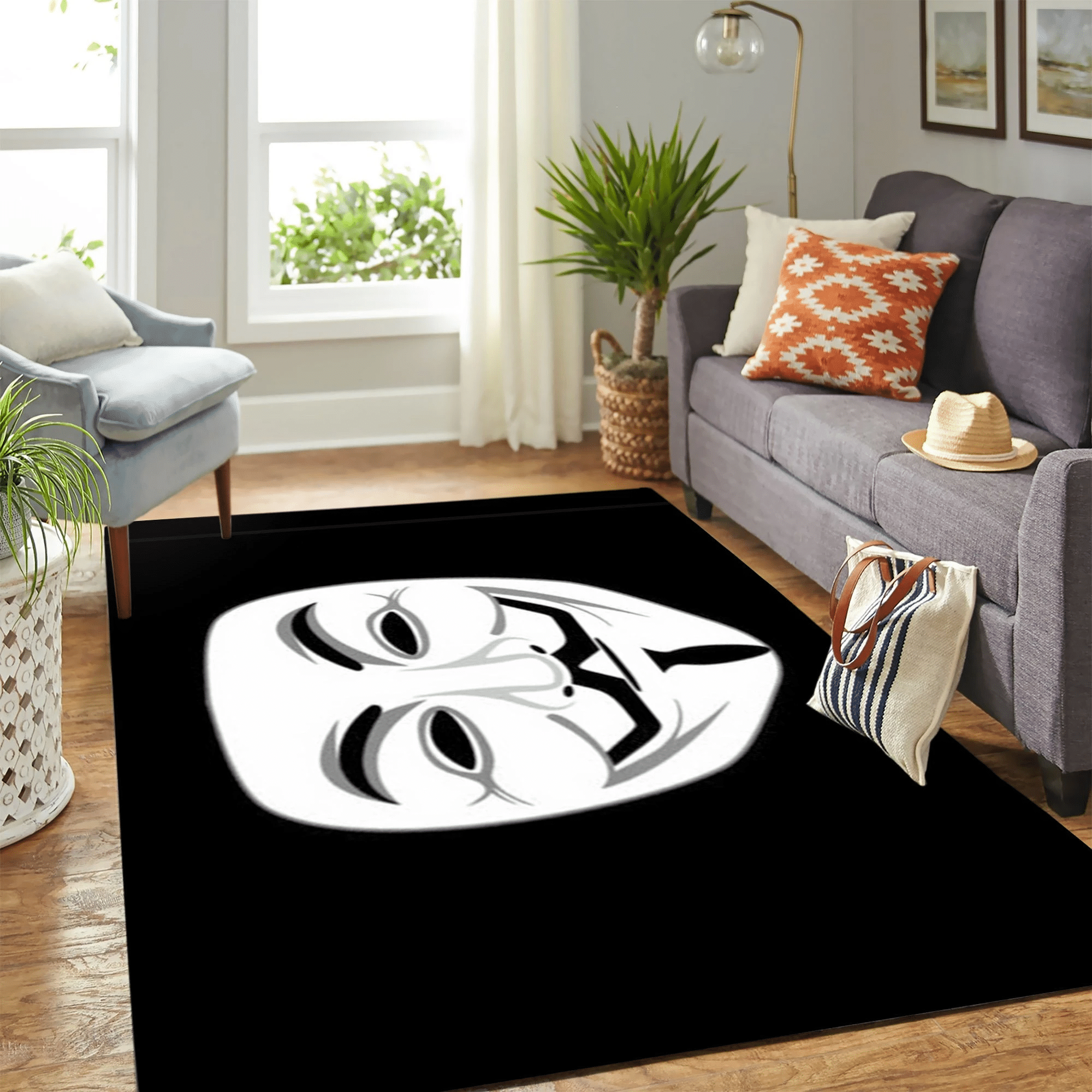 Anonymos Carpet Floor Area Rug Chrismas Gift - Indoor Outdoor Rugs 1