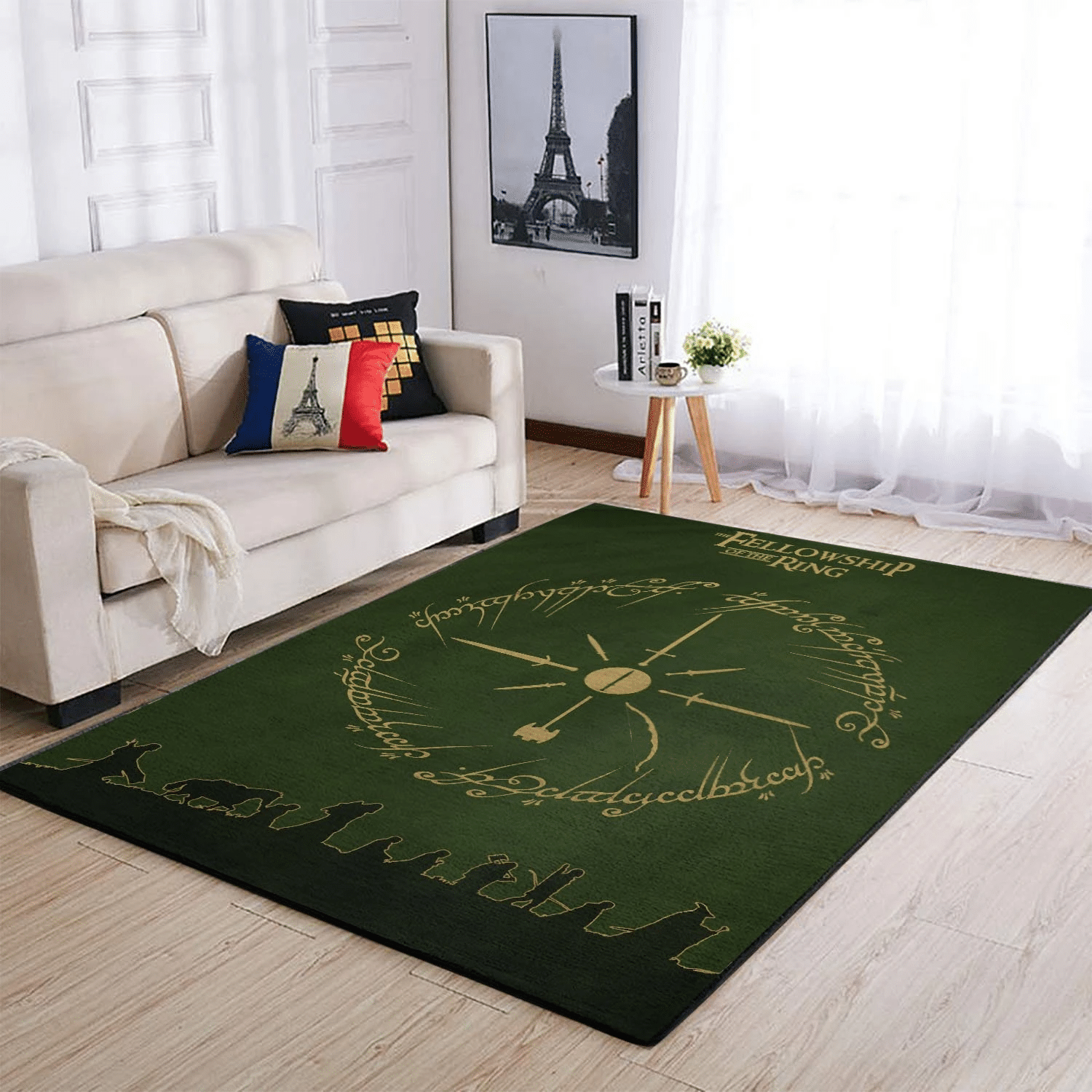 The Lord Of The Rings Area Rug Chrismas Gift - Indoor Outdoor Rugs 1