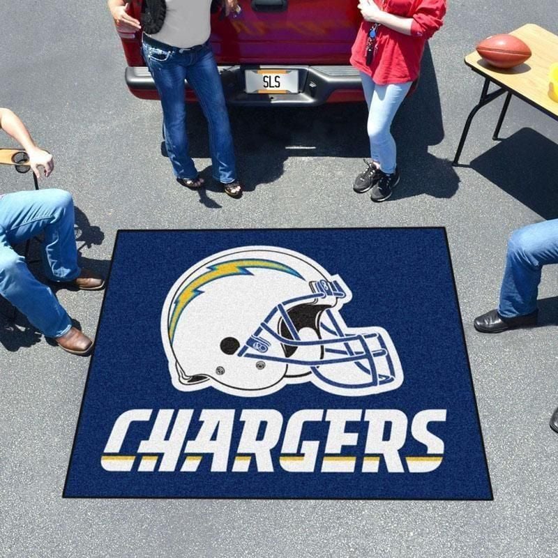 Los Angeles Chargers Area Rug Chrismas Gift - Indoor Outdoor Rugs 1