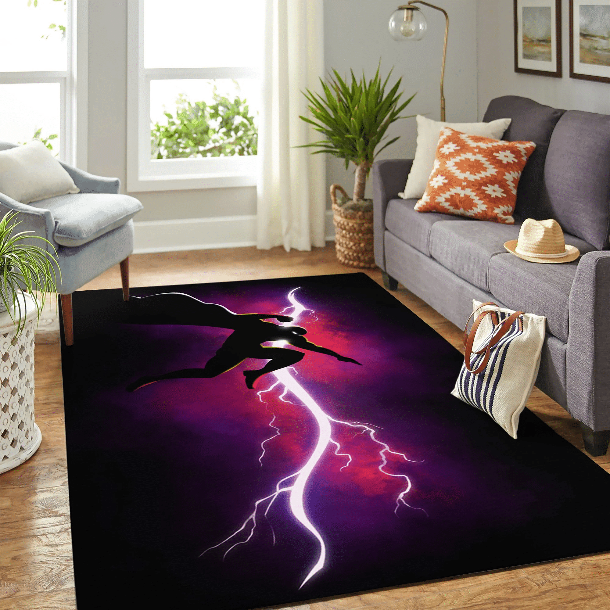 One Punch Man Thor Carpet Rug Chrismas Gift - Indoor Outdoor Rugs 1
