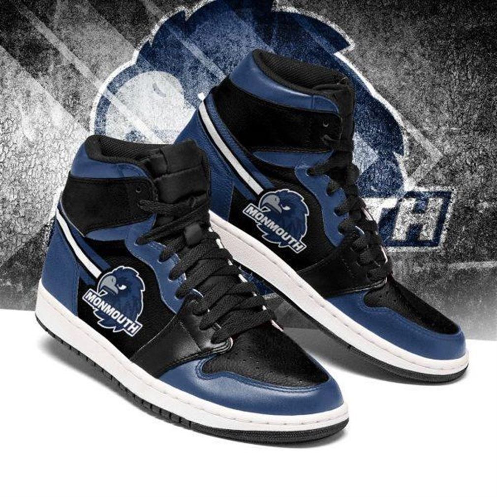 Monmouth Hawks Ncaa Air Jordan Shoes Sport Sneakers
