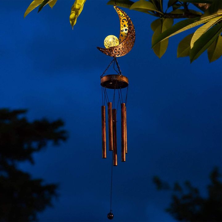 Magical Moon Solar Wind Chime