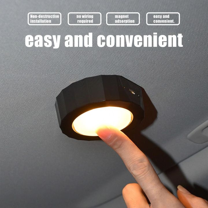 Car interior LED light with 3 modes