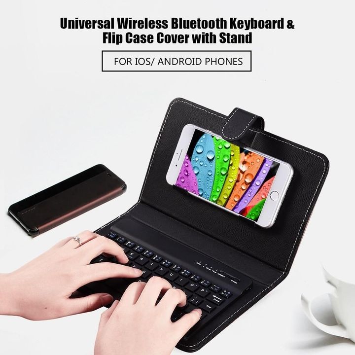 Mobile phone Bluetooth keyboard holster