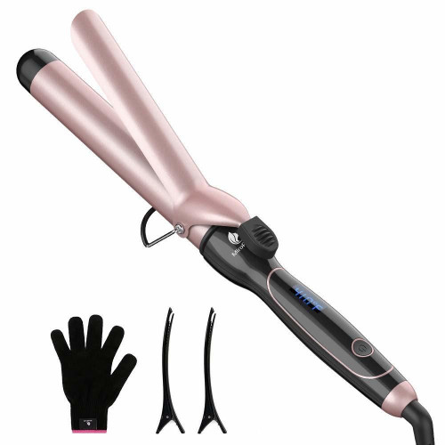Curling Iron 1 1/4-inch Instant Heat with Extra-Smooth Tourmaline Ceramic Coating