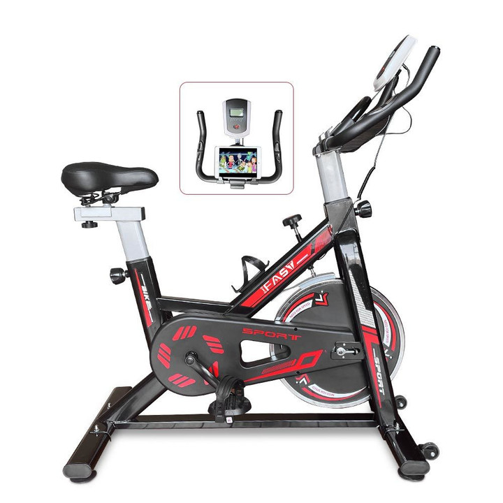Exercise Bike Stationary Indoor Cycling Bike Home Cardio Workout--YS