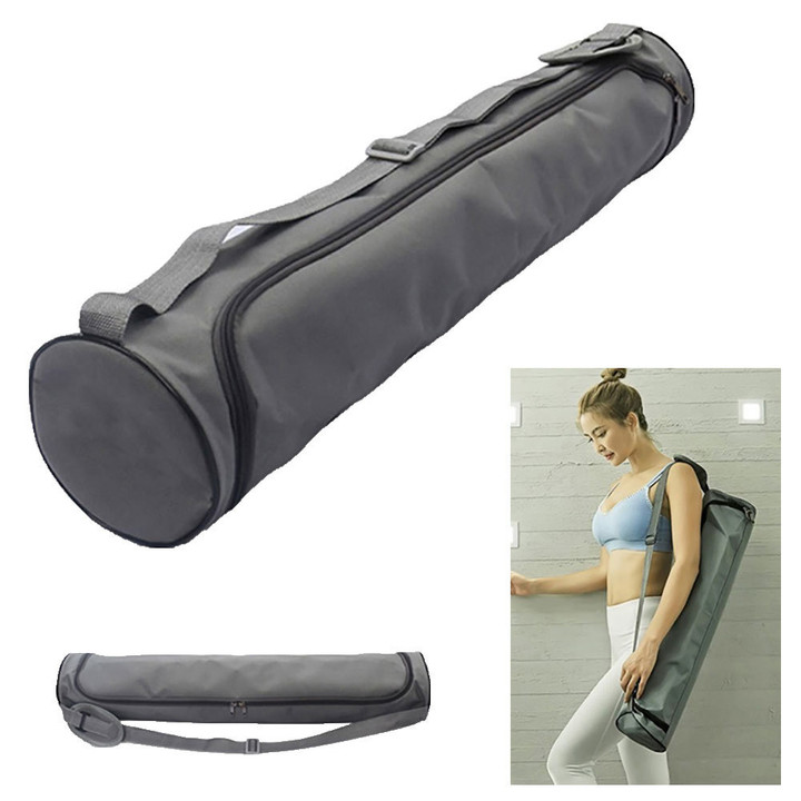 Portable Gym Fitness Yoga Mat Blanket Pouch Waterproof Oxford Cloth Shoulder Bag