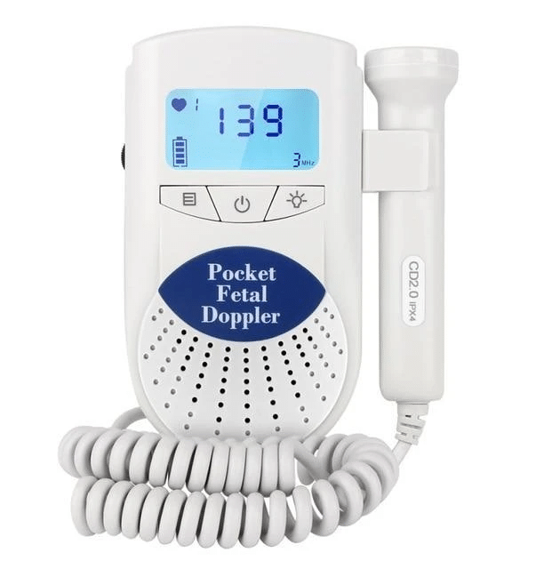 Portable Baby Heartbeat Monitor Pocket Fetal Doppler