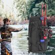 Fishing Tackle Backpack With Rod Holder