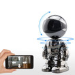 360º Panoramic View Robot Security Camera With Built-In Microphone And Speakers Robot Security With