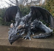 Large Squatting Dragon Sculpture