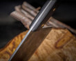 Heavy Forge Custom Serbian Handmade Kitchen Meat Veable Butcher Knife