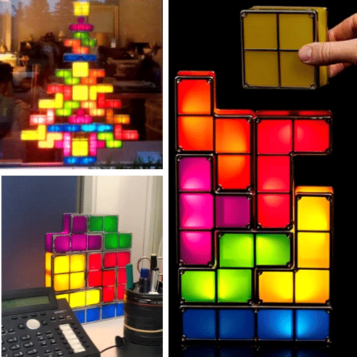 Tetris Led Stackable Night Lamp