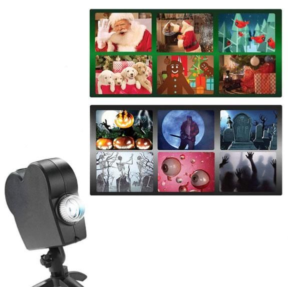 Window Projector For Christmas And Halloween