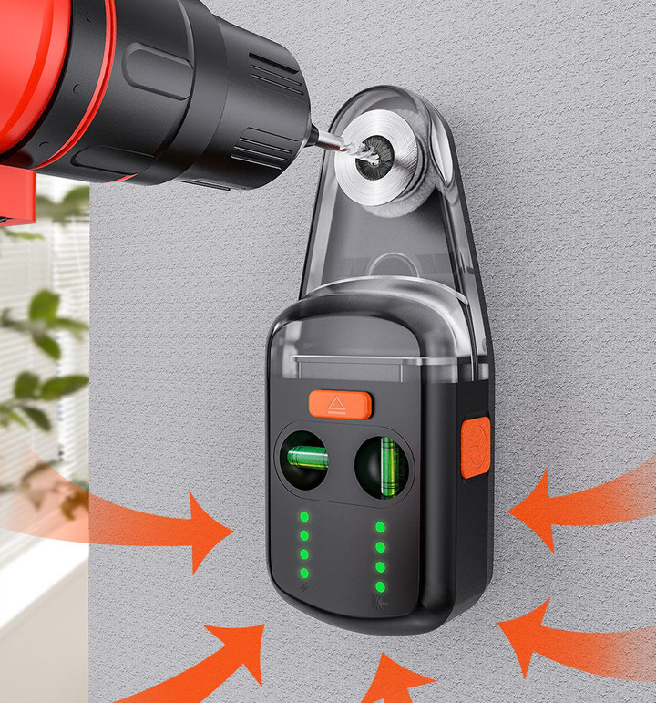 Electric Drill Dust Collector With Laser Level - Dc10