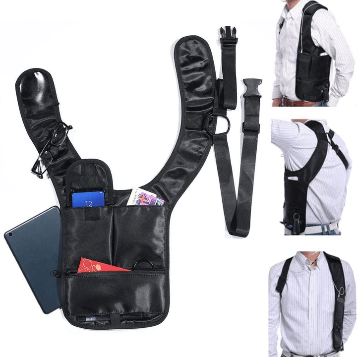 Hidden Slinger Anti Theft Concealed Underarm Storage Bag For Travel