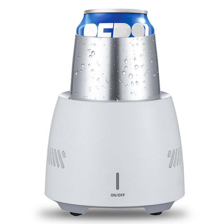 Portable Fast Cooling Cup Electronic Refrigeration Cooler For Beer Wine Beverage Mini Electric