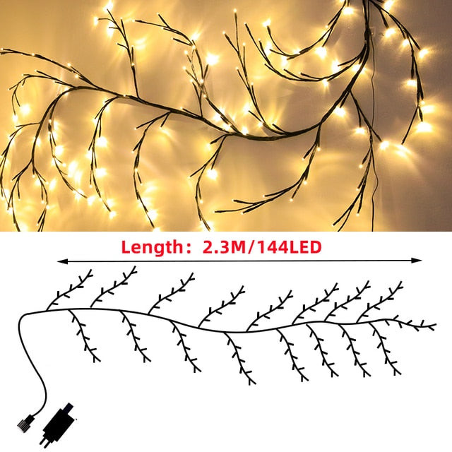 Christmas Willow Tree Vine Lights