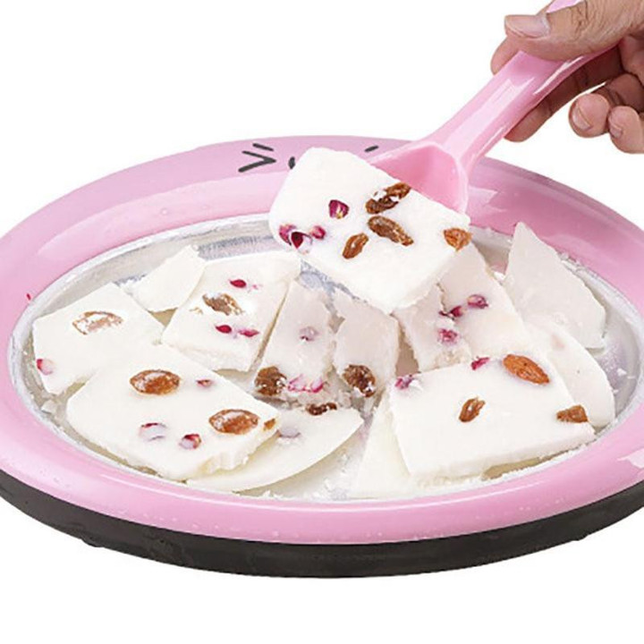 Slushypan - Magic Ice Cream Maker Pan Fried Yogurt Rolling Machine