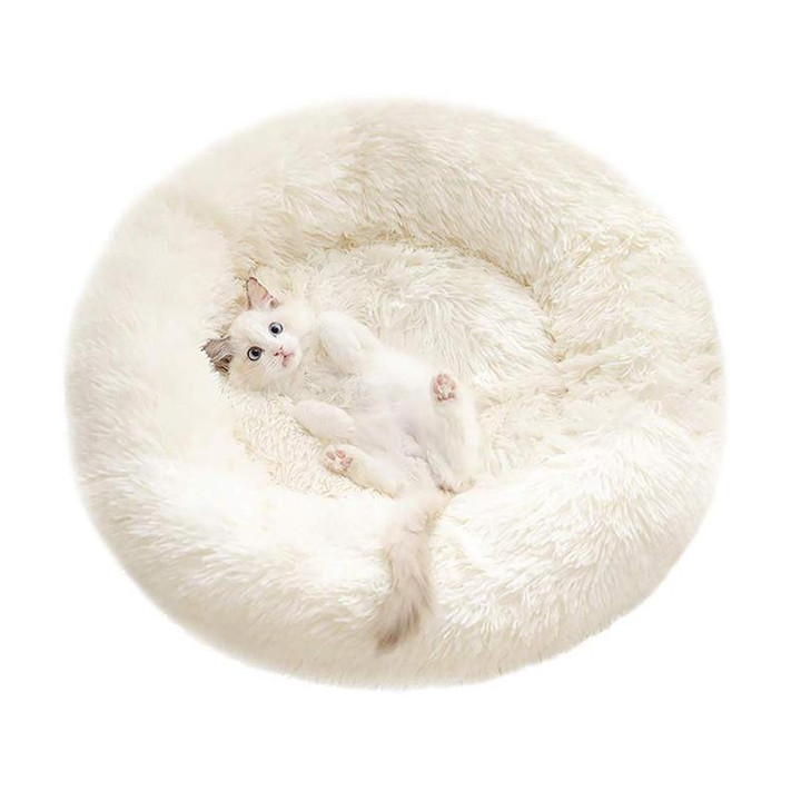 Round & Raised Cat Marshmallow Bed By Presentpet