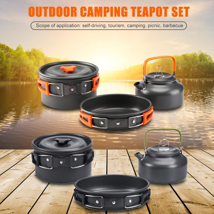 Complete Camping Cookware Set