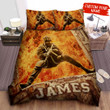 Personalized Us Soldier In Fire Bed Sheets Spread  Duvet Cover Bedding Sets